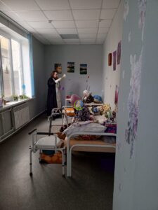Освящаем наш пансионат «Оазис Спокойствия»