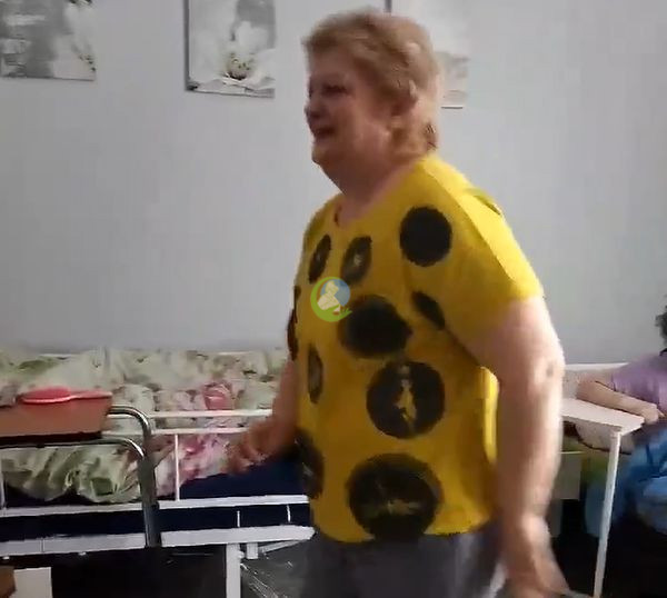 В доме престарелых в Воронеже концерт к празднику 8 Марта!