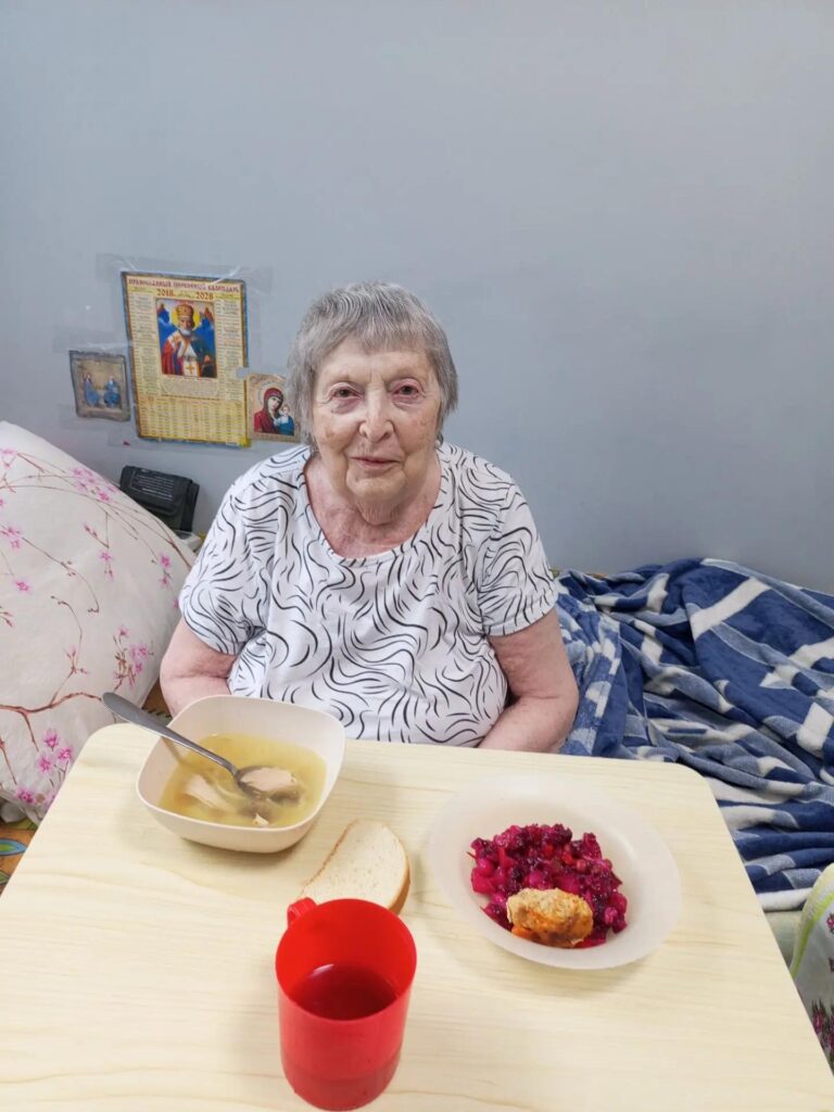 Обеденное время в пансионате