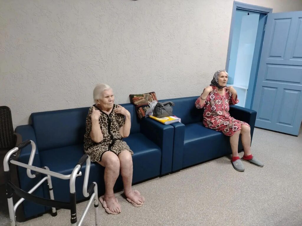 Зарядка в пансионате